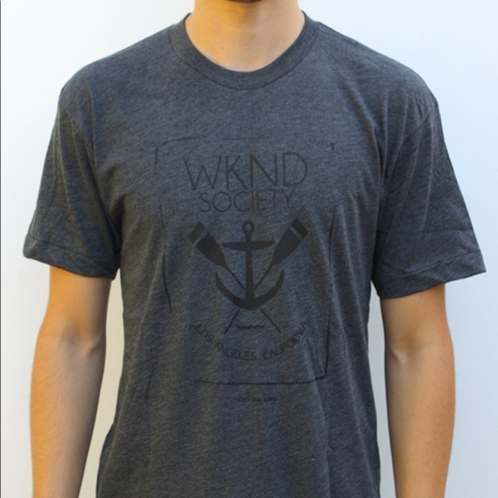 Weekend Society Tri-blend Top Sail T-Shirt NWT